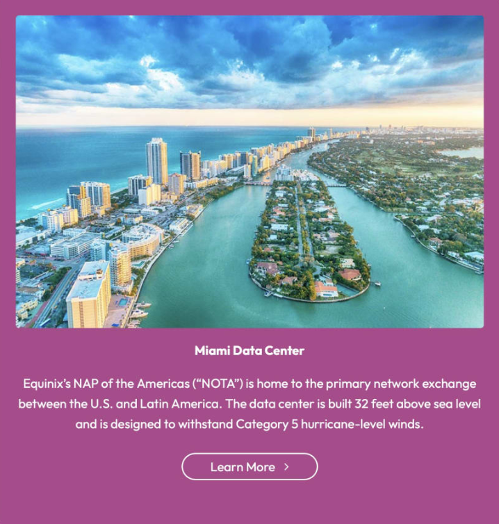 Website HostingMojohost Miami Data Center